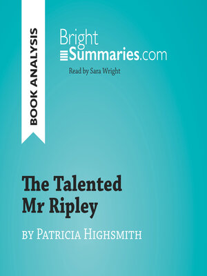 cover image of The Talented Mr Ripley by Patricia Highsmith (Book Analysis)